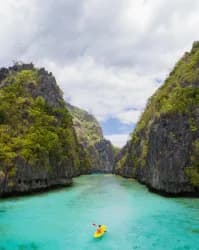 Island Hopping Tour A Joiners with Picnic Lunch (El Nido)